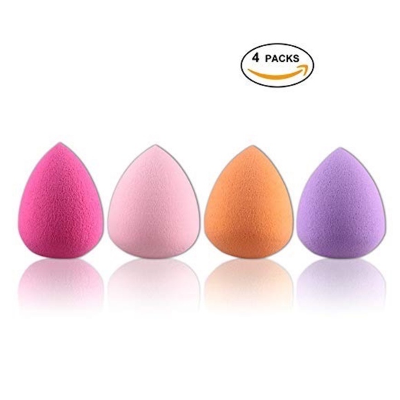 4 PCS Drop Water Makeup Puffs - Picture 1 of 5